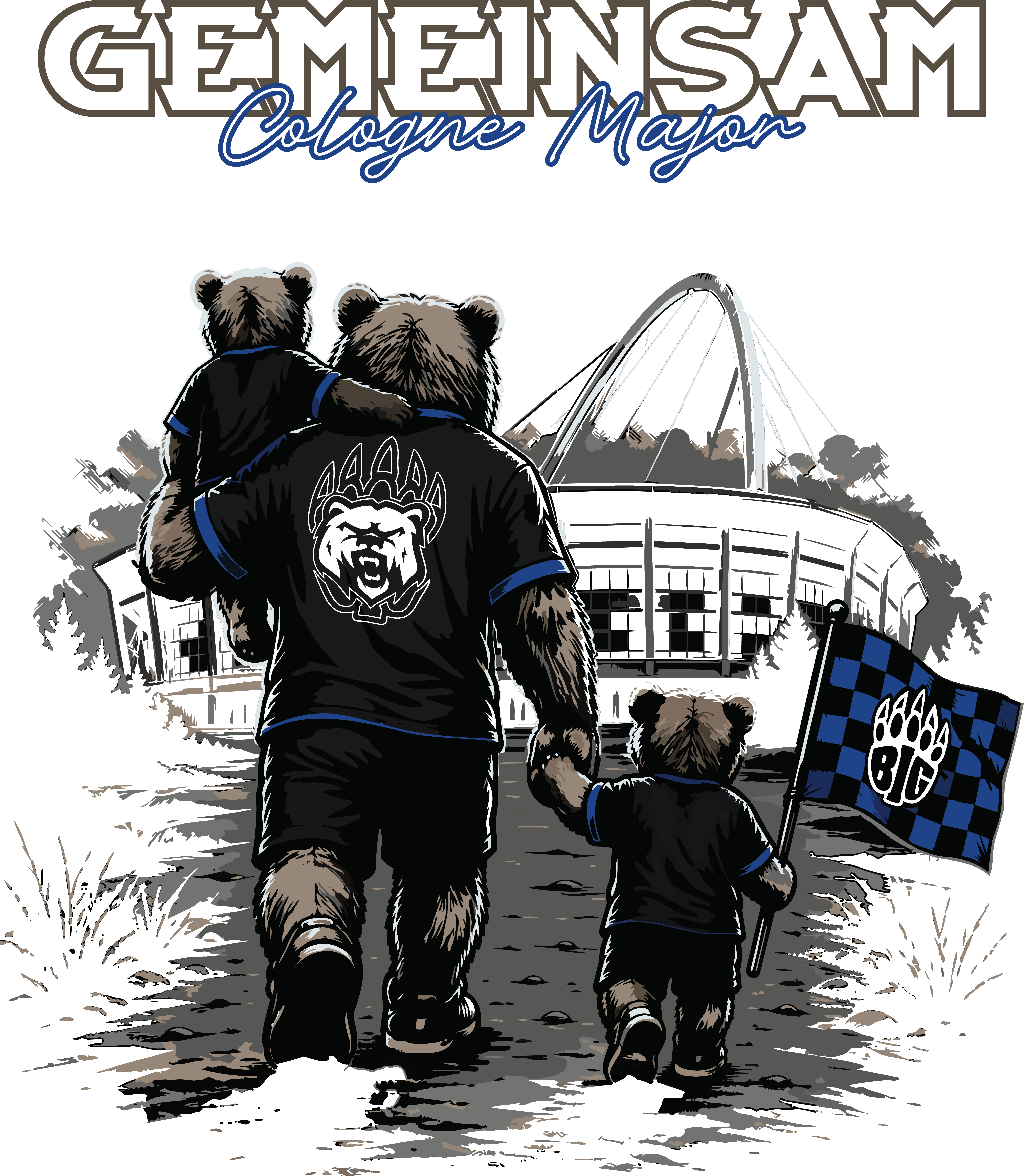 BIG x BEARS Cologne Major Shirt
